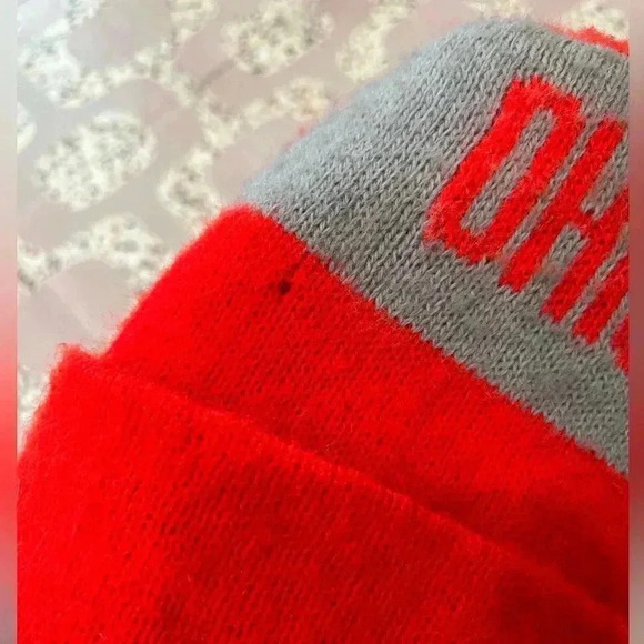 Vintage 1970’s The Ohio State University Buckeyes Woody Hayes Beanie Hat Cap Pom - Picture 5 of 7